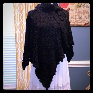 Beautiful black drape